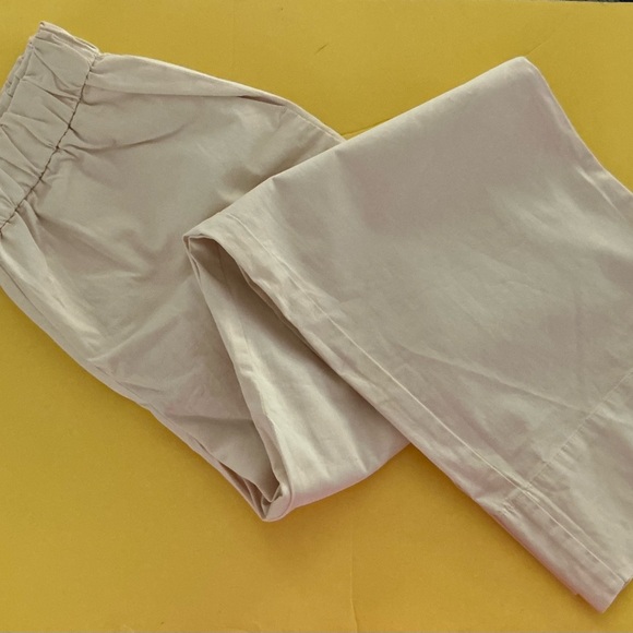 NWT Everlane Easy Pants sz 12 canvas - Picture 3 of 5